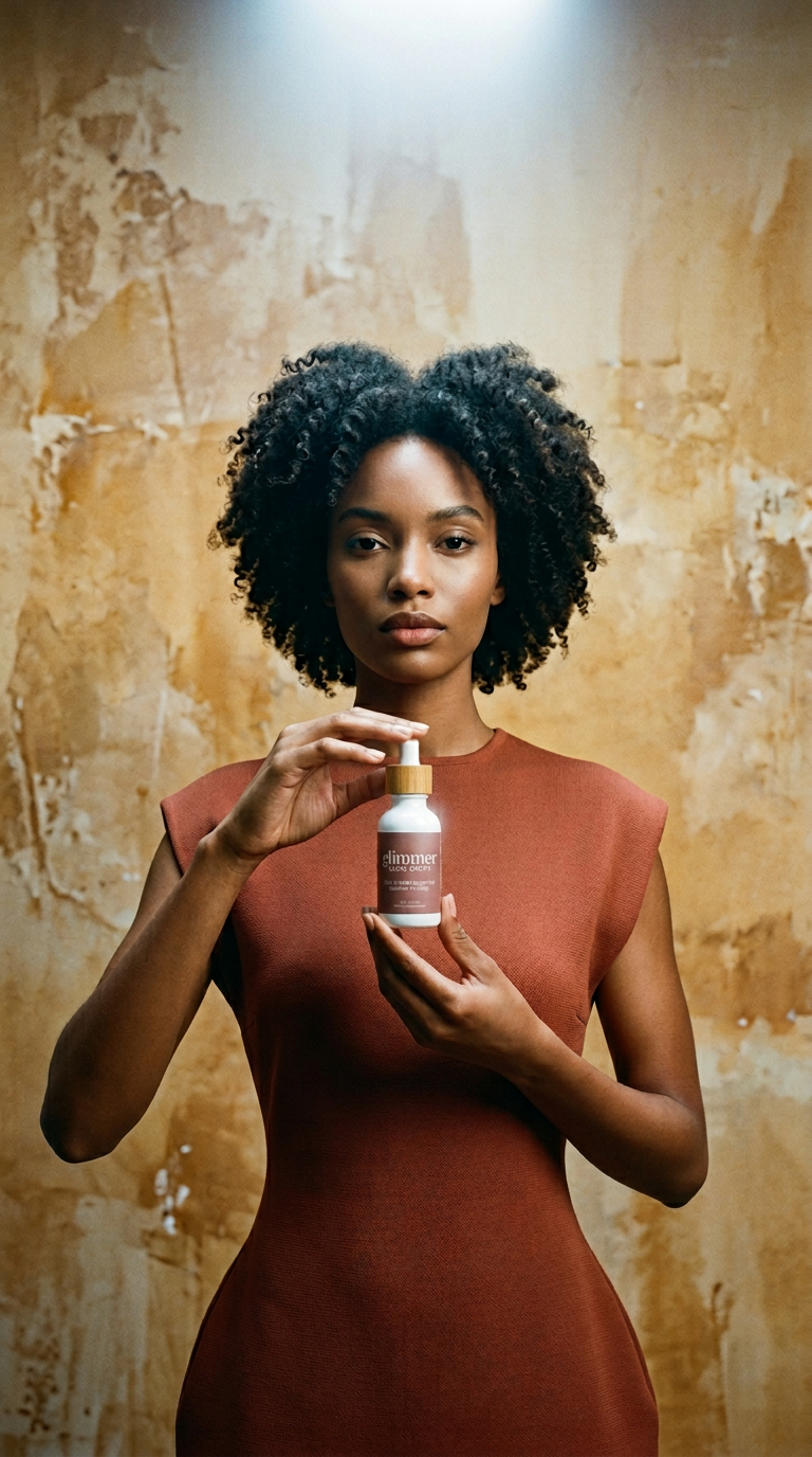 AI product shot of Glow Drops