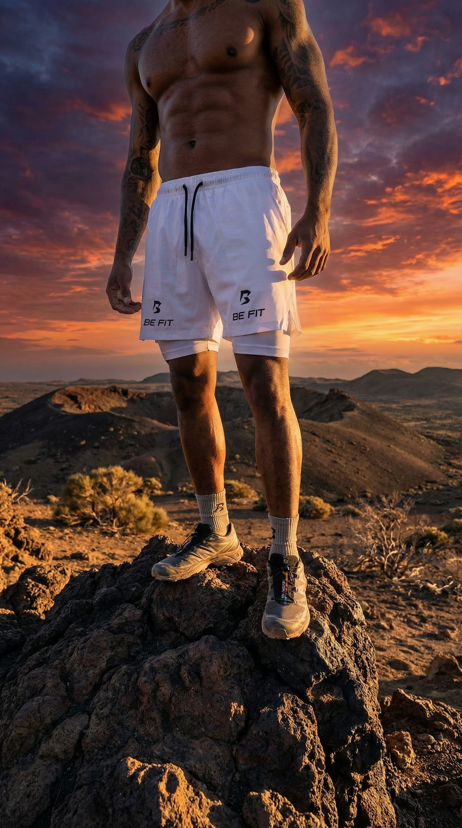 AI product shot of ProForm 2 In 1 Short – Wit