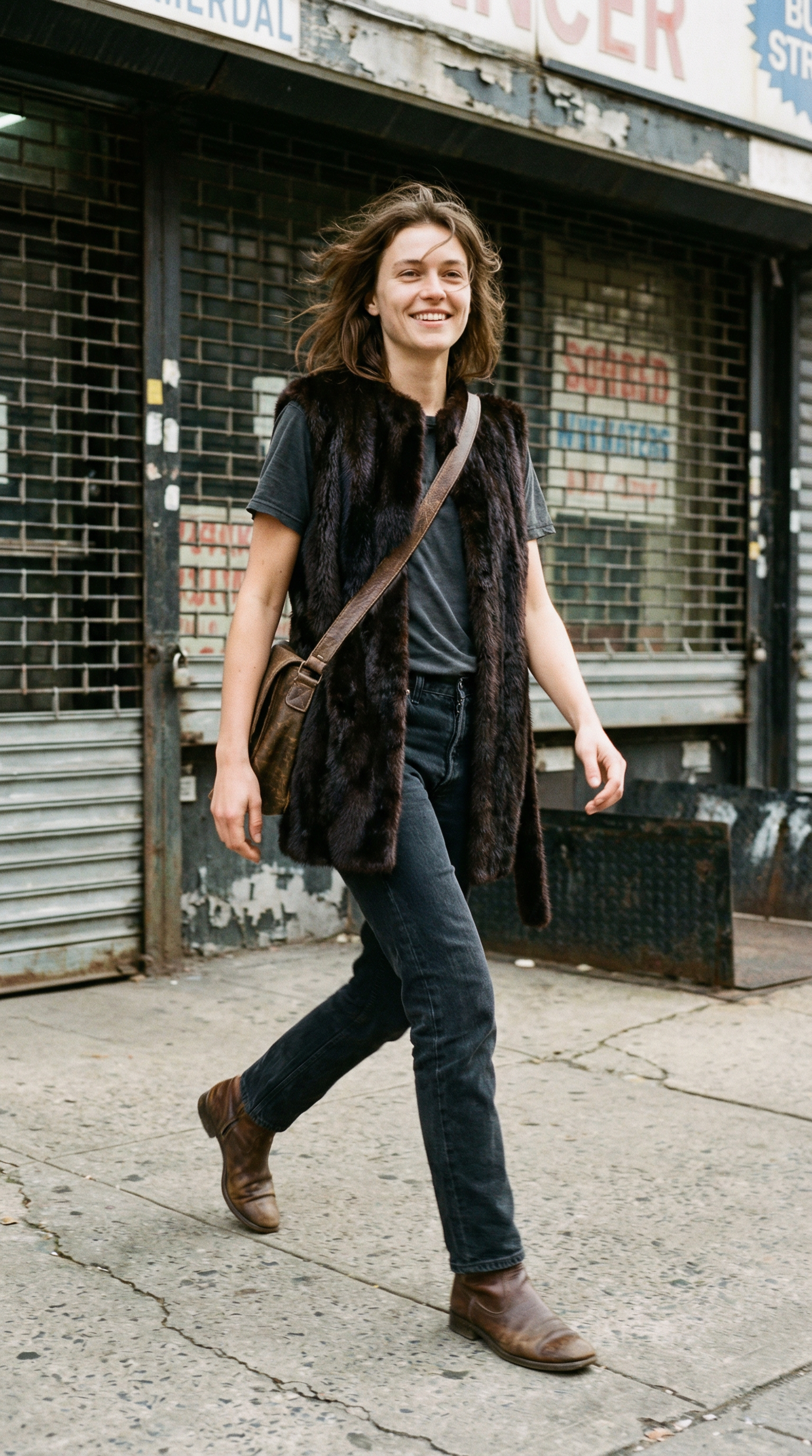 AI product shot of Tie-Belt Vest