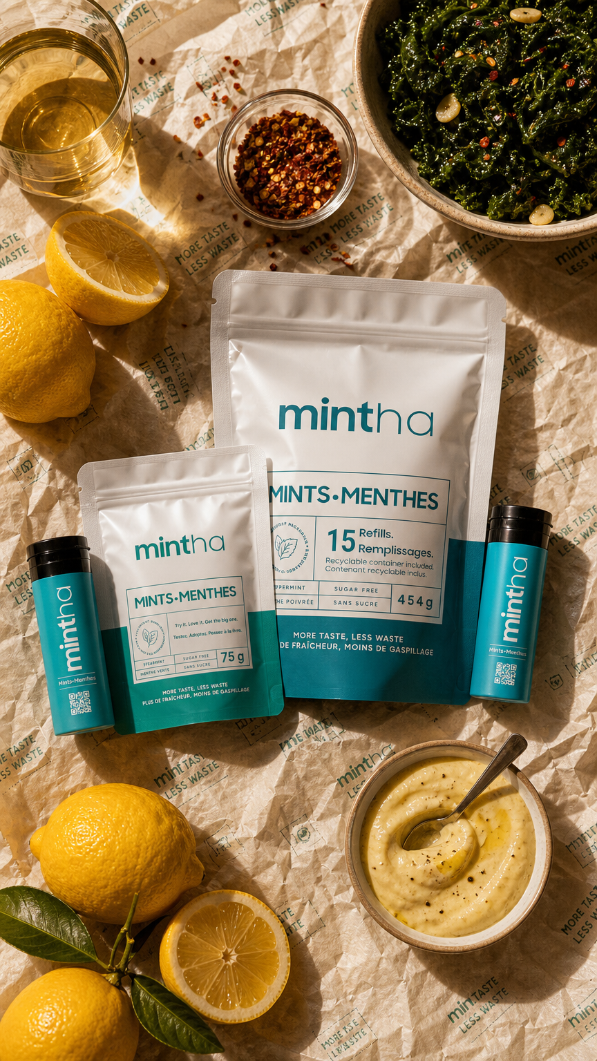 AI product shot of Menthe poivrée| Offre découverte