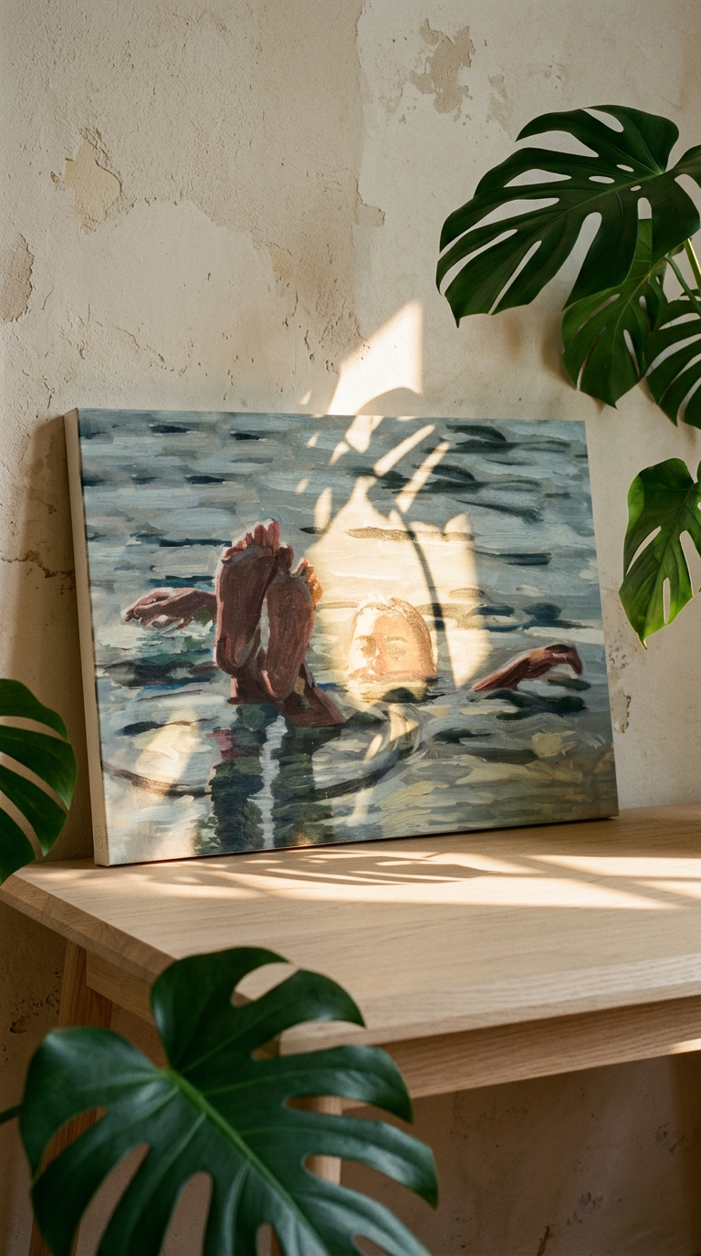 AI product shot of Floating Two | Limited Edition Print By Camila O’Gorman.