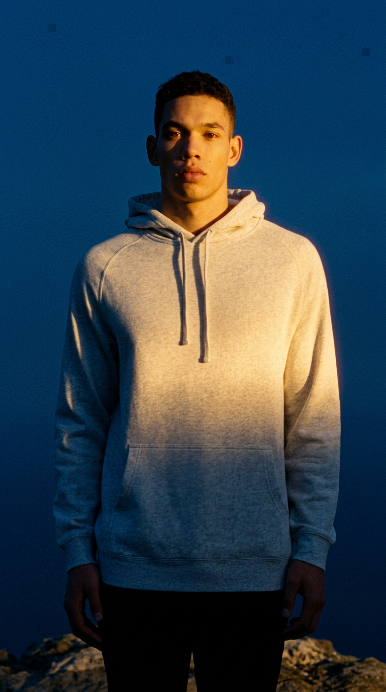 AI product shot of Supply Hood Mens