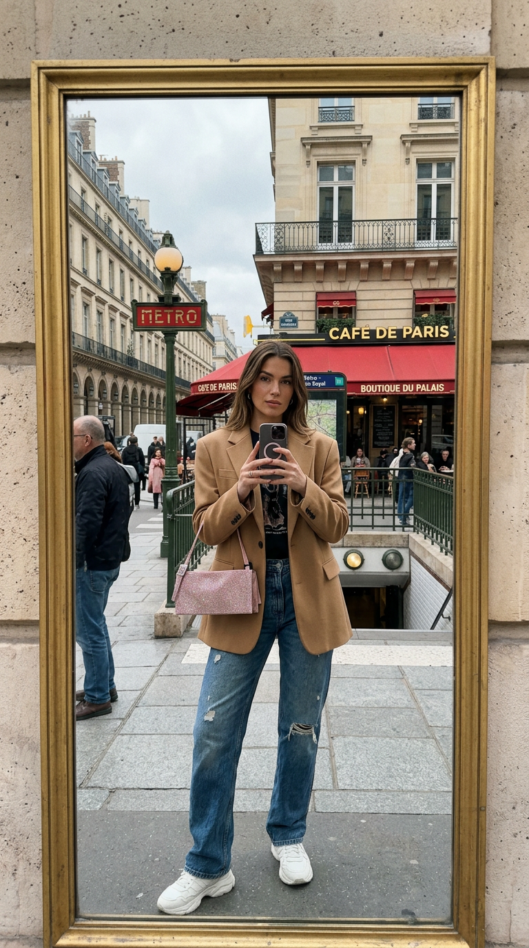 AI product shot of YOUR BEST FRIEND LA GRANDE – Light Rose