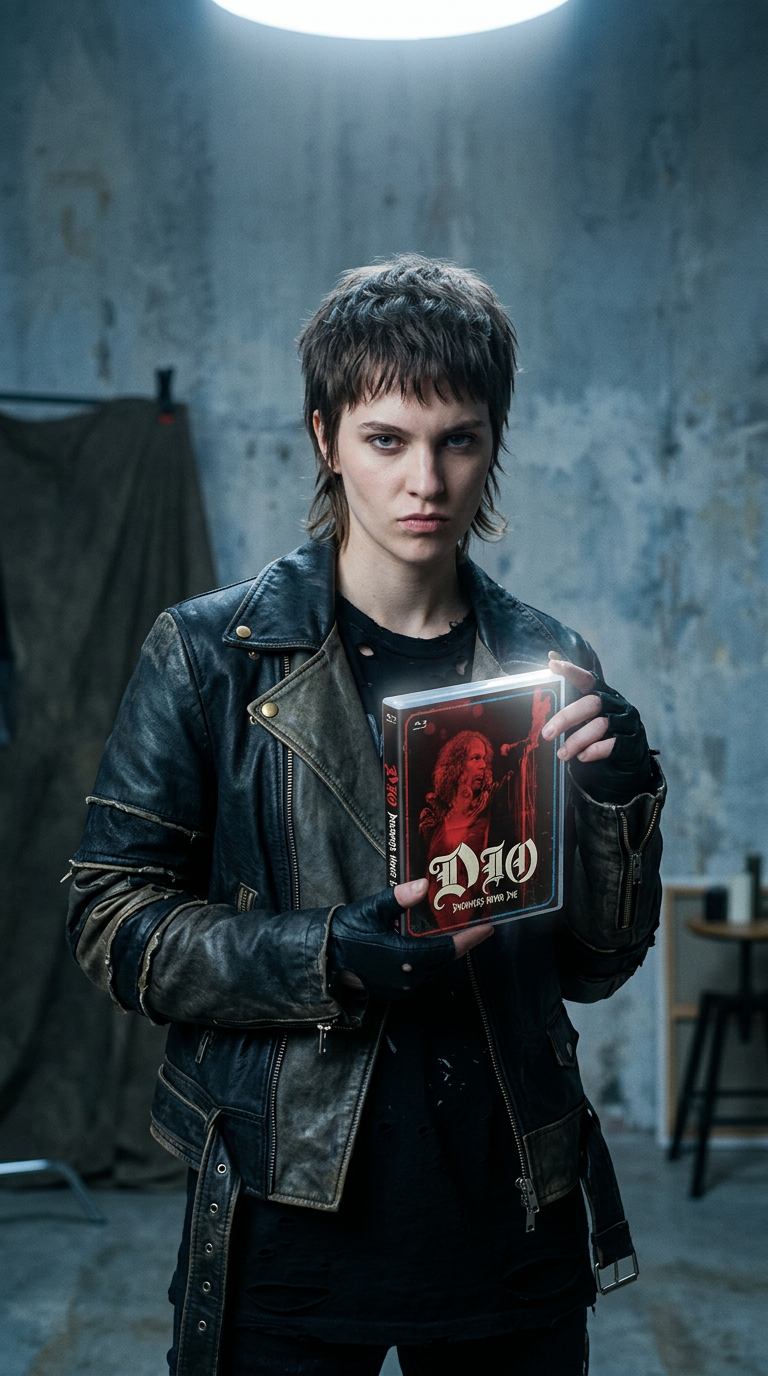 AI product shot of Dio - Dreamers Never Die - Limited Edition Deluxe DVD+Blu-ray