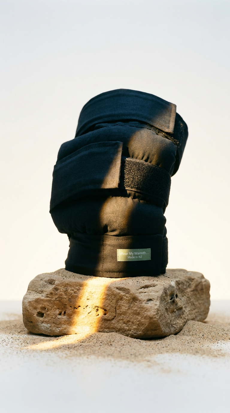 AI product shot of Knee Wheat Bag