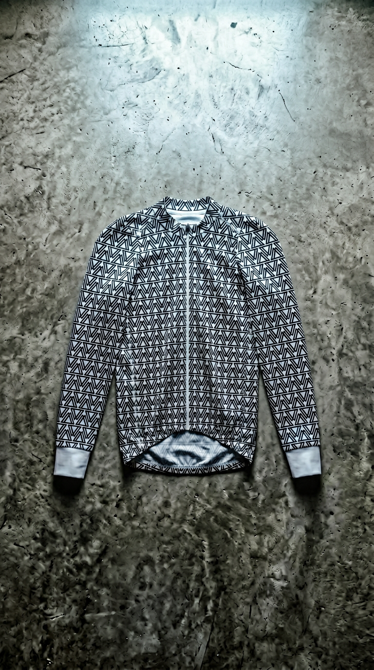 AI product shot of Dazzle Thermal Jersey