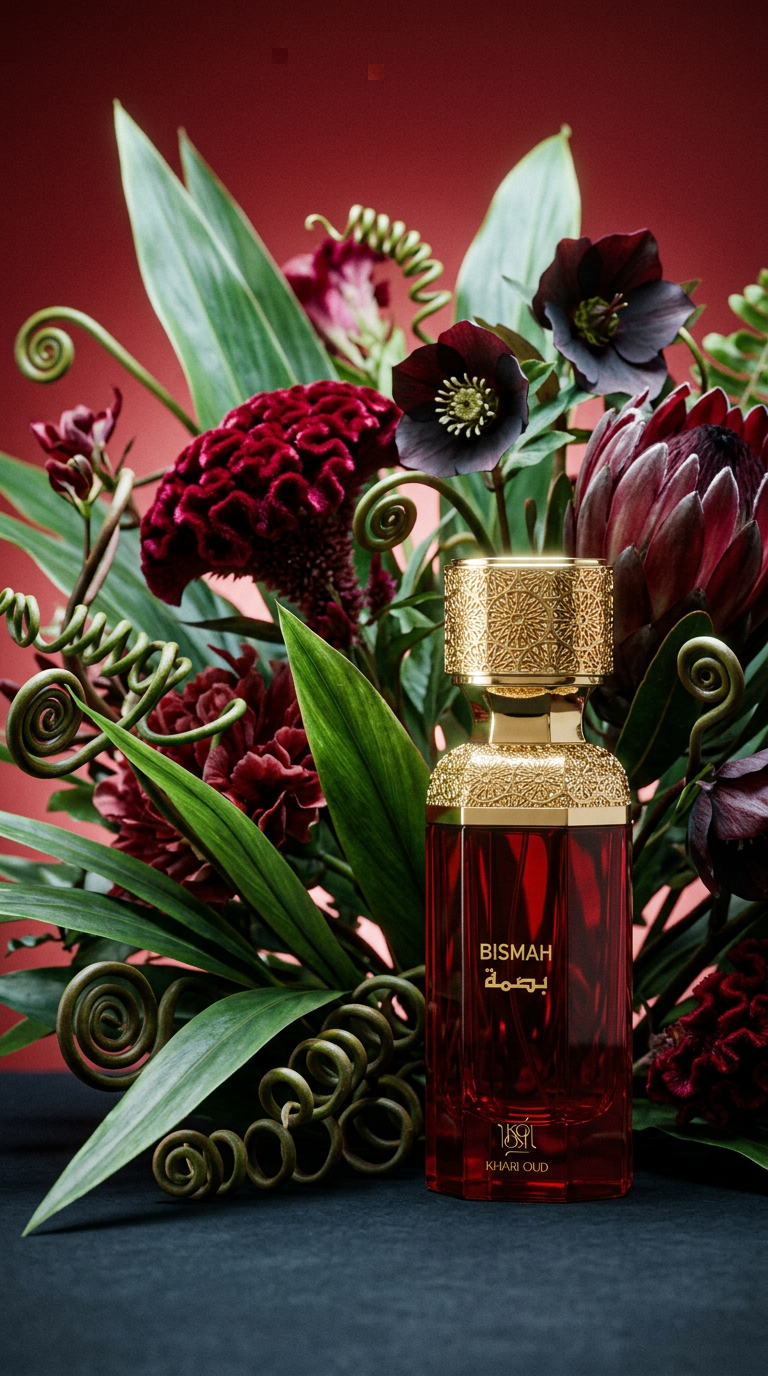 AI product shot of Bismah by Khiari Oud