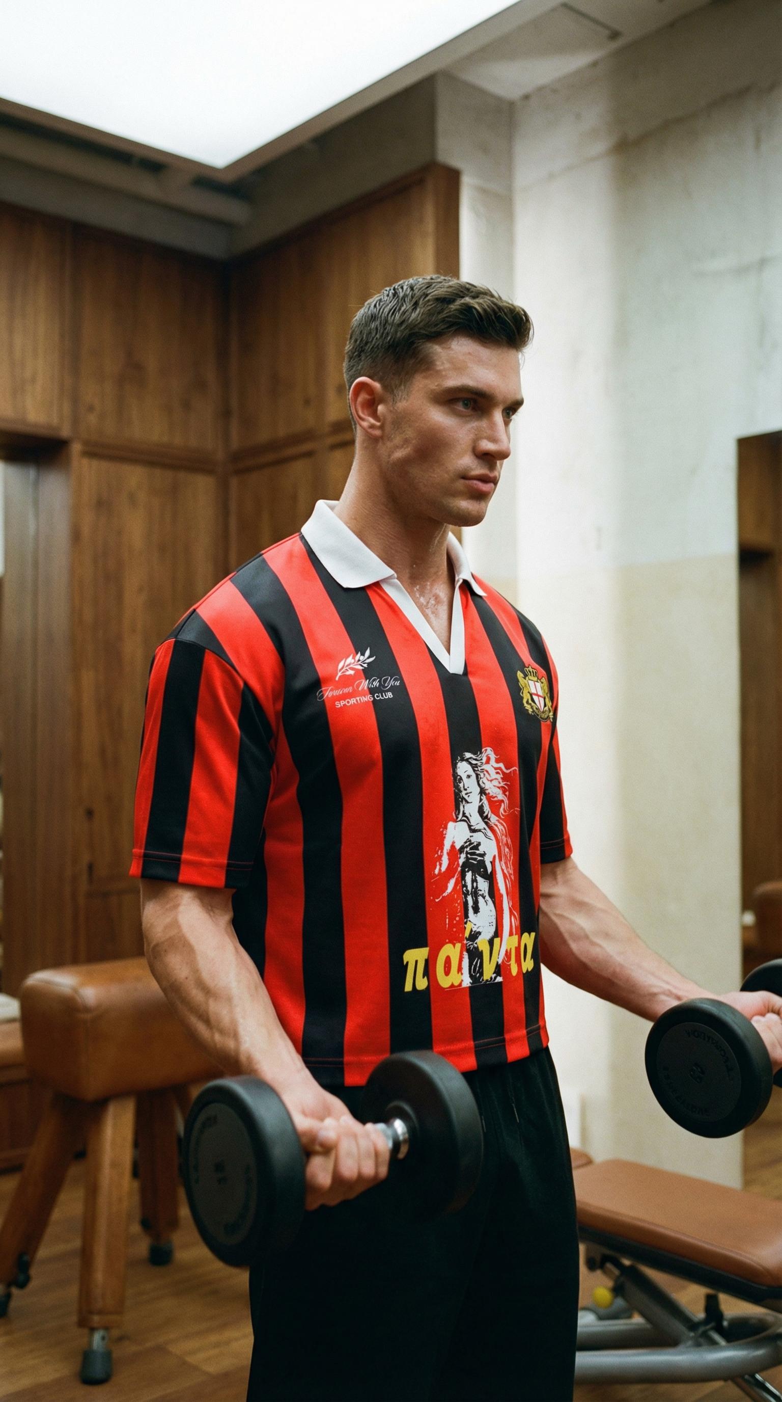 AI product shot of Birth of Venus Jersey