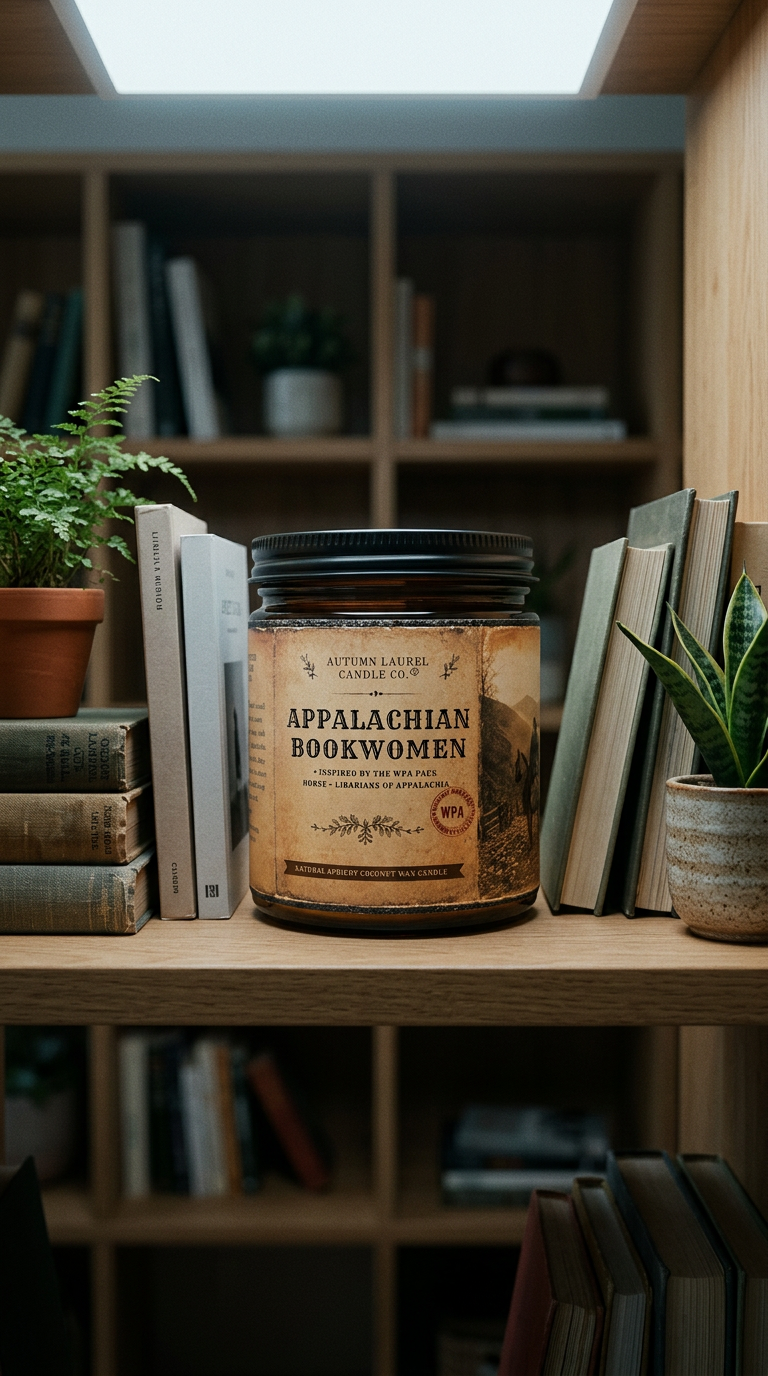 AI product shot of Appalachian Bookwomen