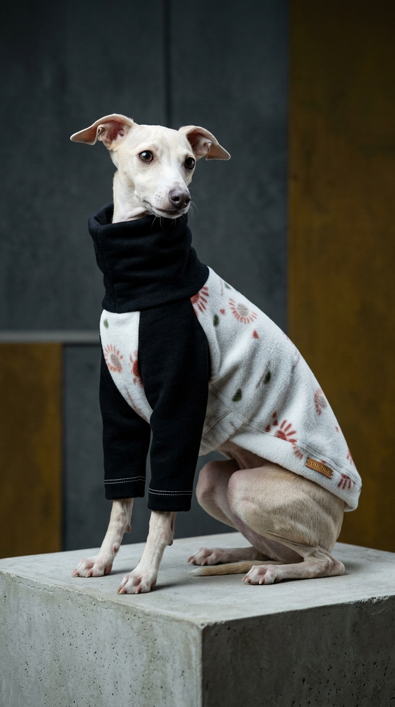 AI product shot of Fleece Jumper - Boho Sun Rise Mix