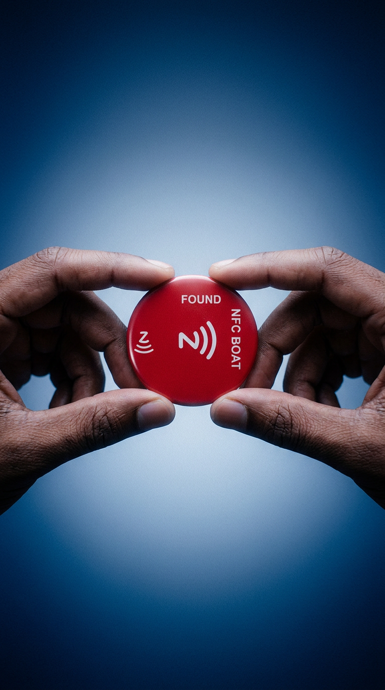 AI product shot of AquaTAG