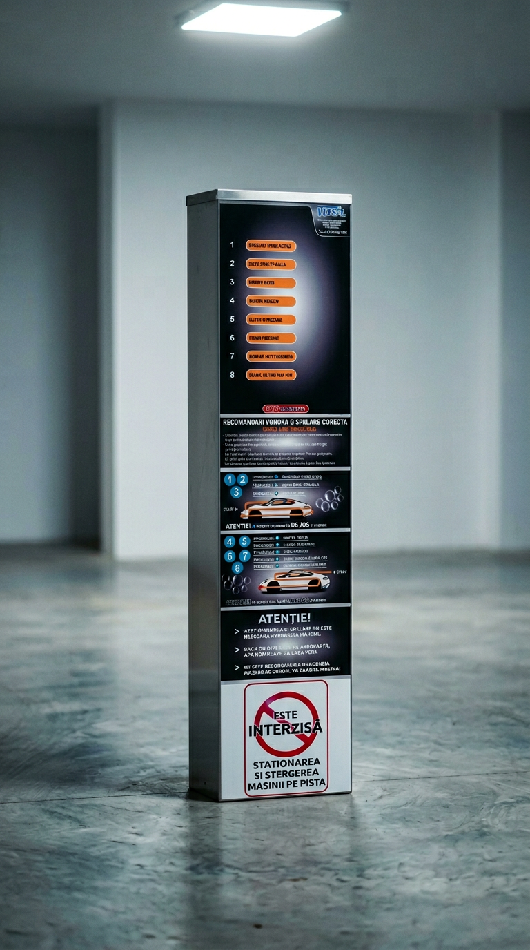 AI product shot of Cutie de comandă cu prindere în podea