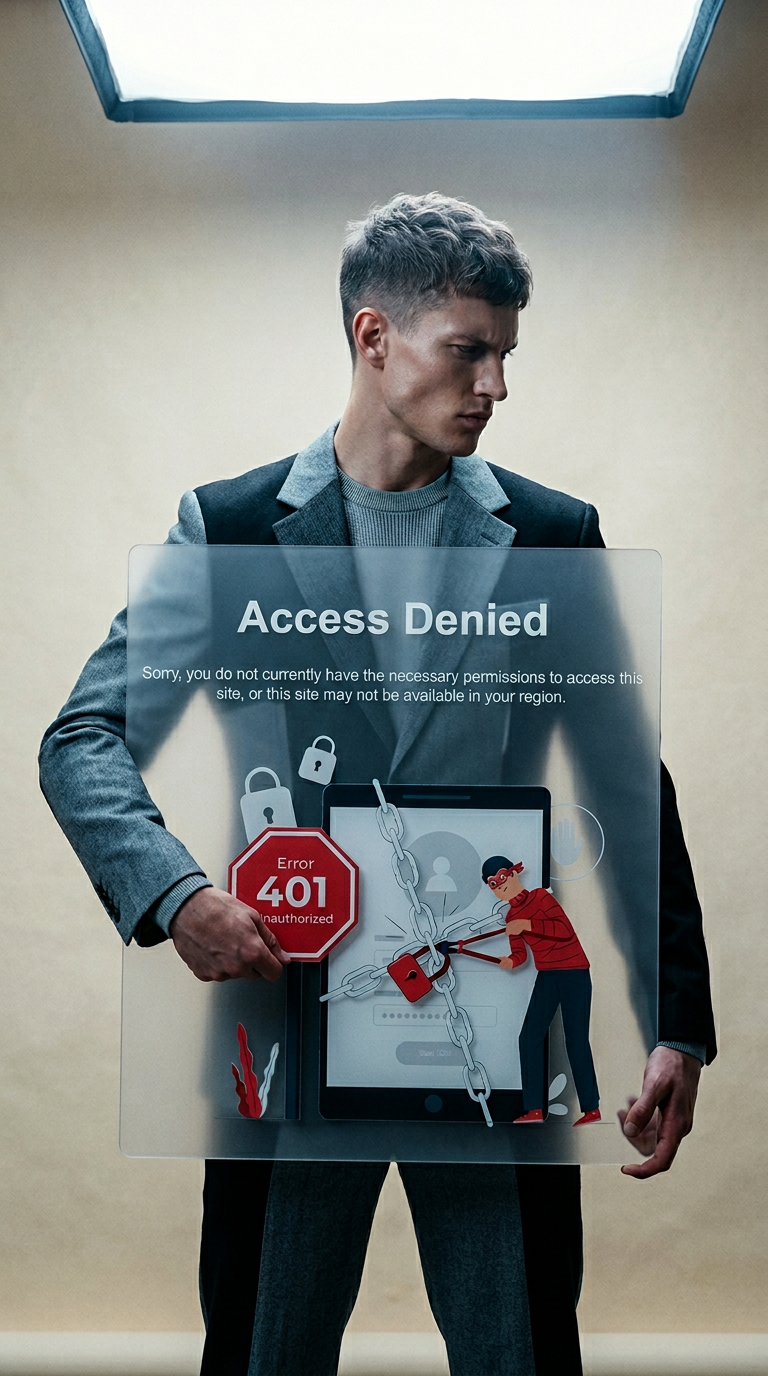 AI product shot of Access Denied