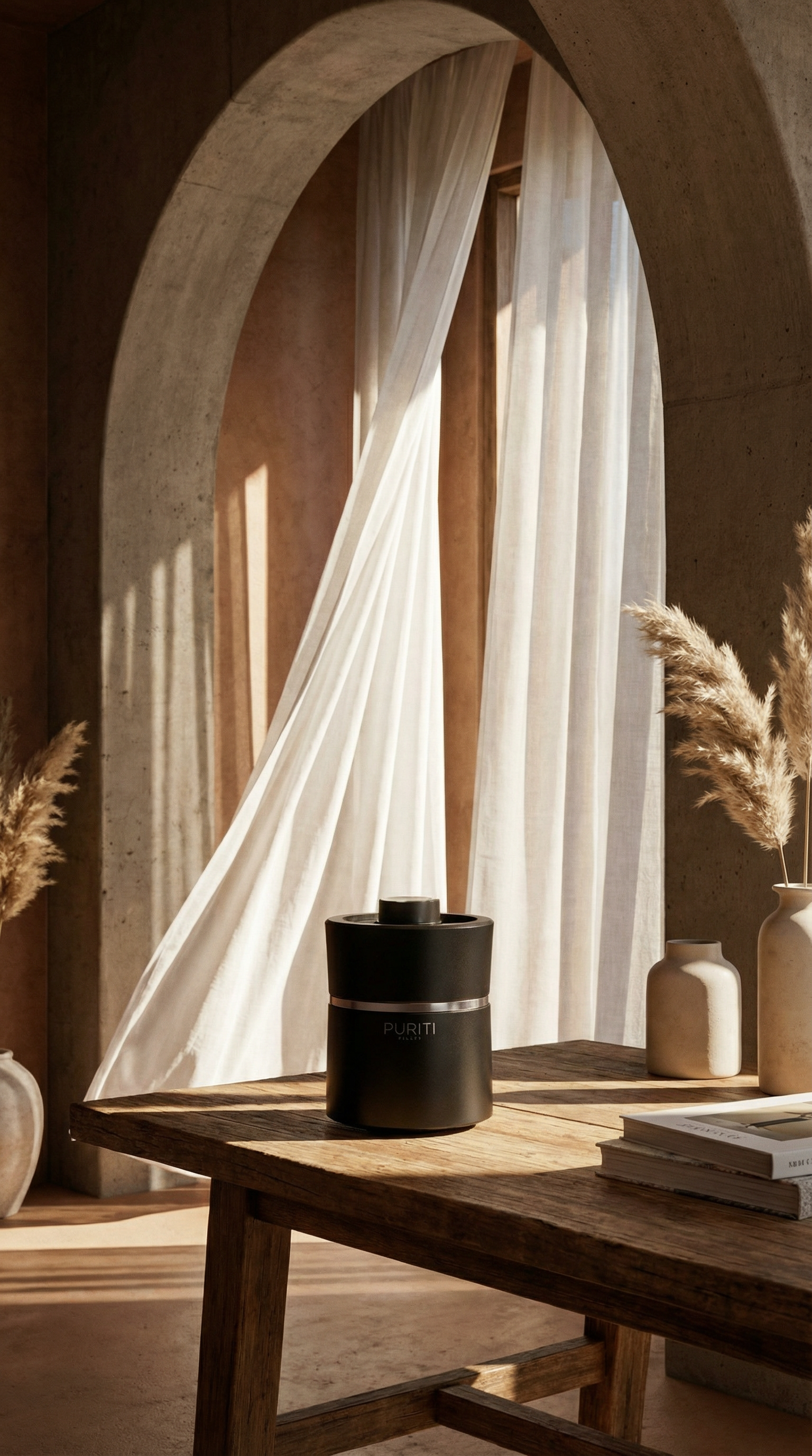AI product shot of Premium Shower Filter