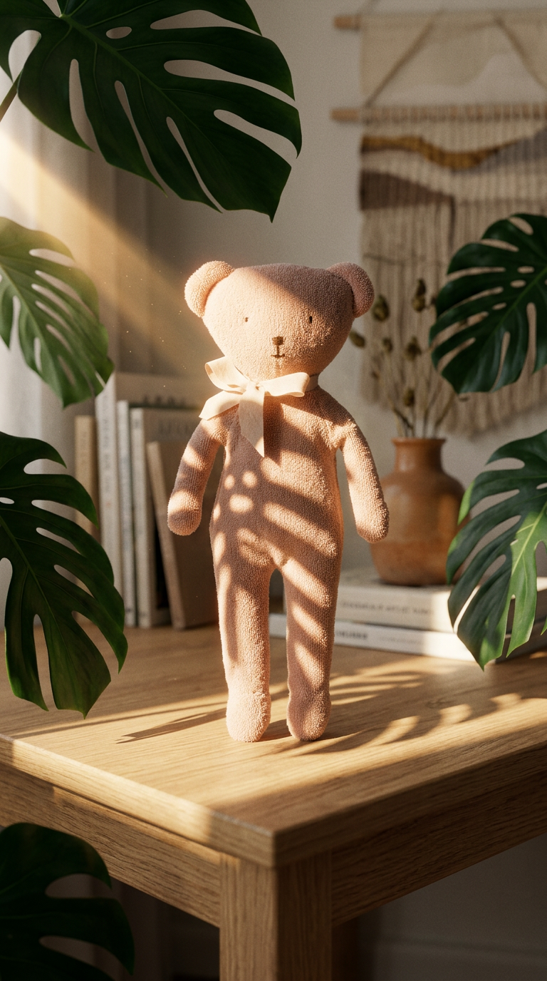 AI product shot of Teddy - Rose