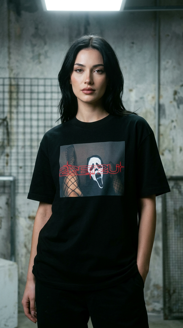 AI product shot of scream