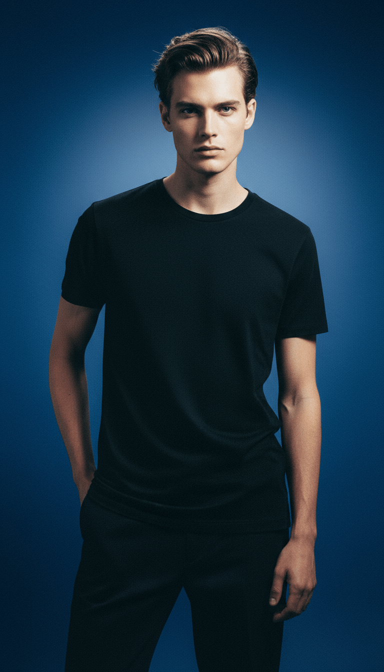 AI product shot of Heavy Relaxed T-Shirt