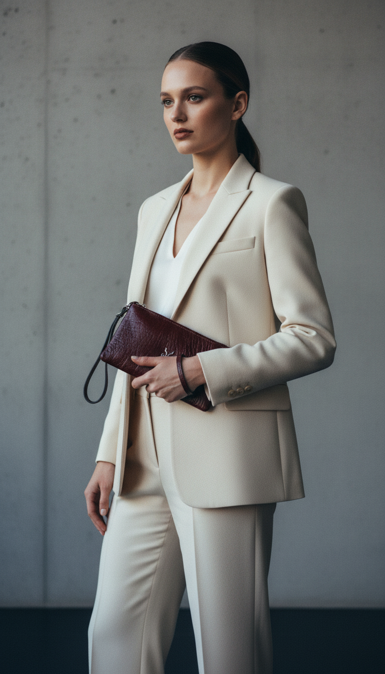 AI product shot of ΔΕΡΜΑΤΙΝΟΣ ΦΑΚΕΛΟΣ-ΠΟΡΤΟΦΟΛΙ