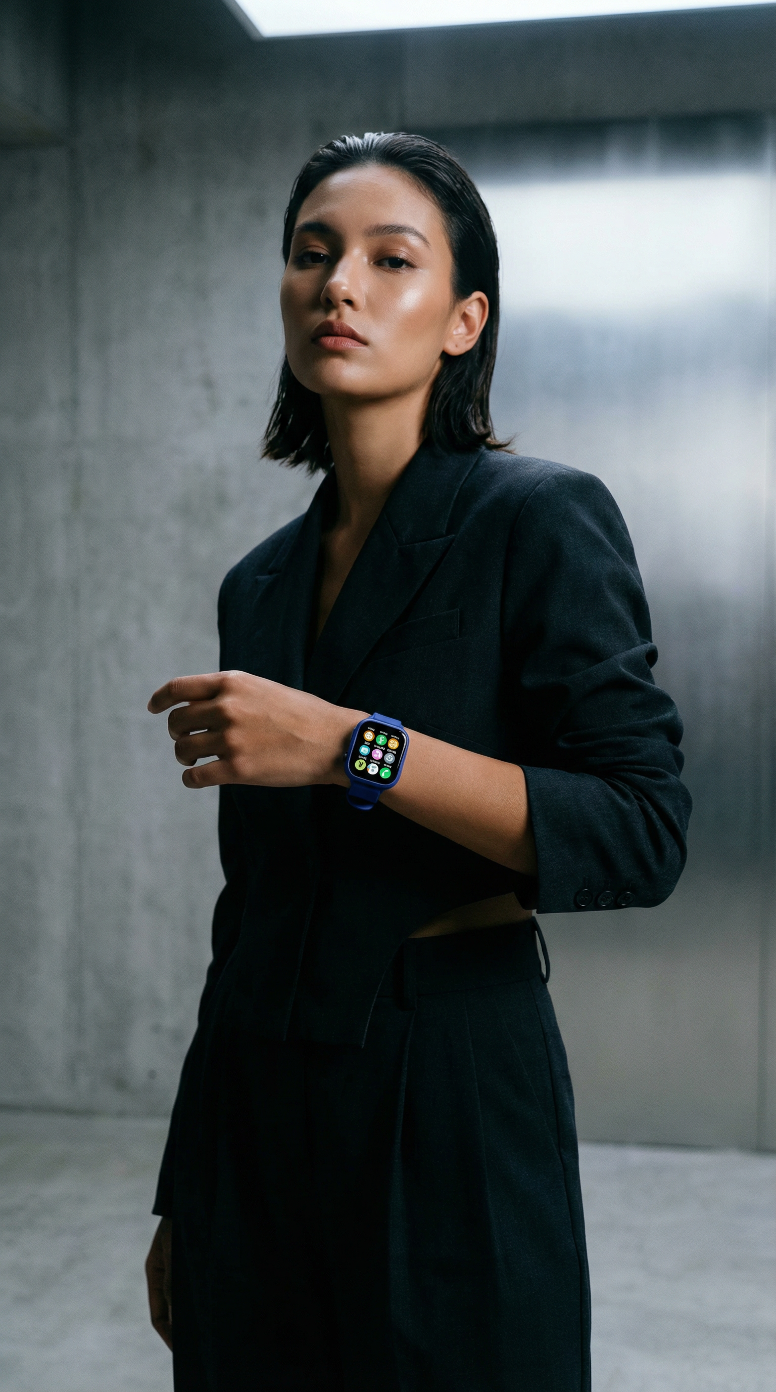 AI product shot of OMO Watch