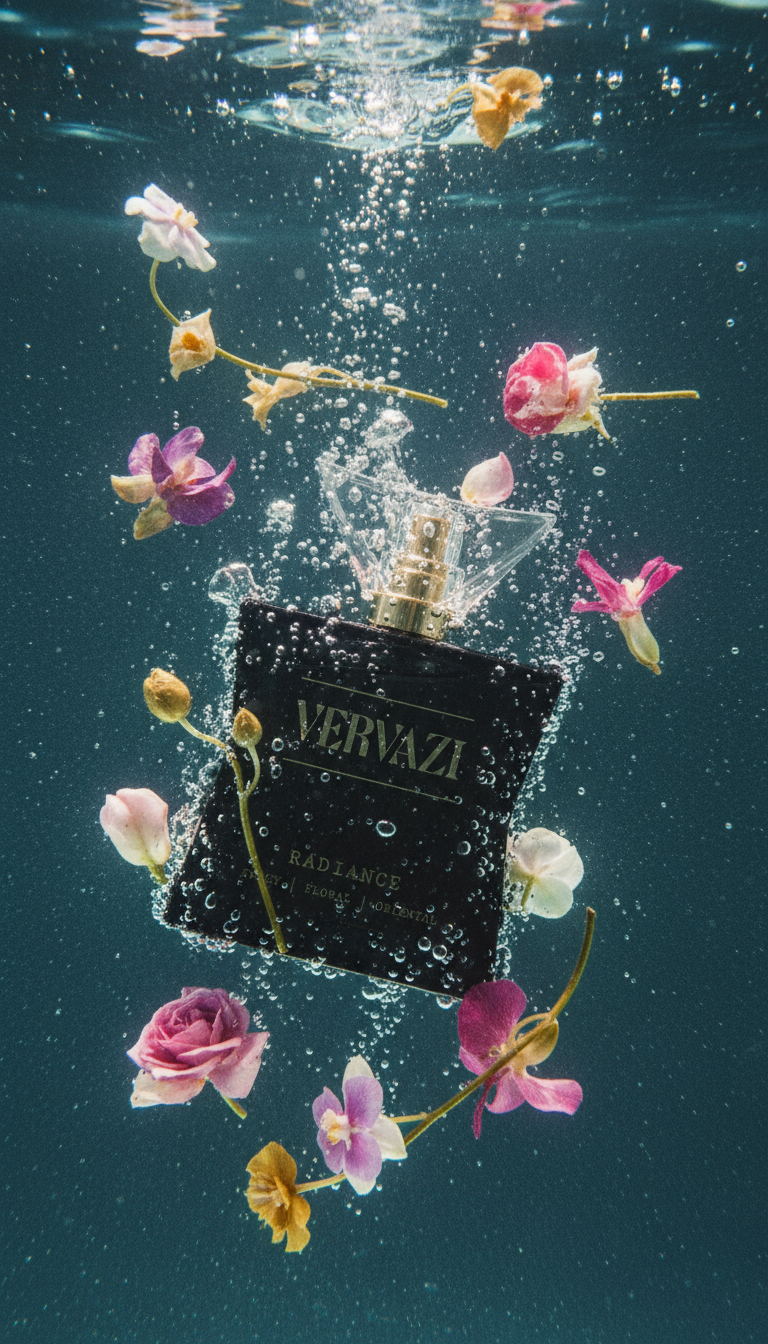 AI product shot of Radiance Eau De Parfum 50ml