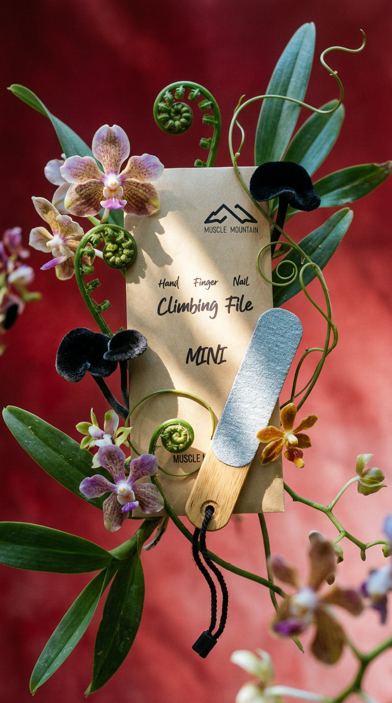 AI product shot of SkinSmooth™ Climbing File | Curved | MINI