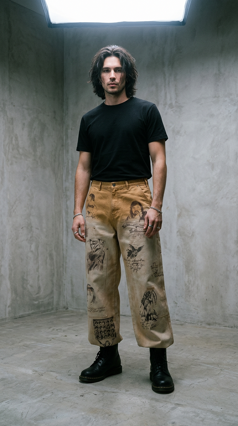 AI product shot of Workmen Denim [SOLD OUT]