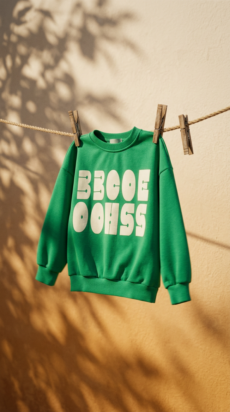AI product shot of Bobo Choses Modern sweatshirt