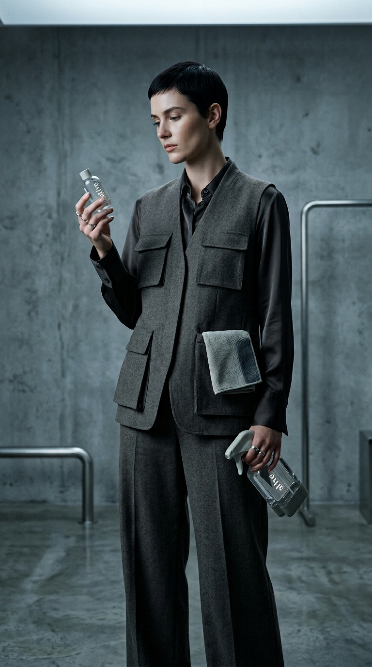 AI product shot of all purpose cleaning kit