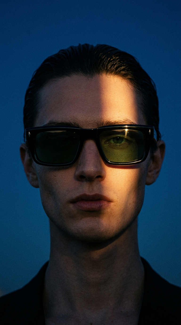 AI product shot of ELWOOD Coffee Polarised Acetate Sunglasses