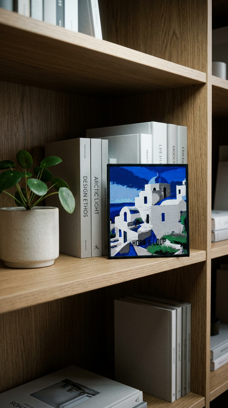 AI product shot of Postcard - Bedž