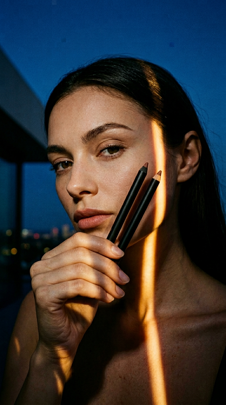 AI product shot of Mocha Intense Lip Liner