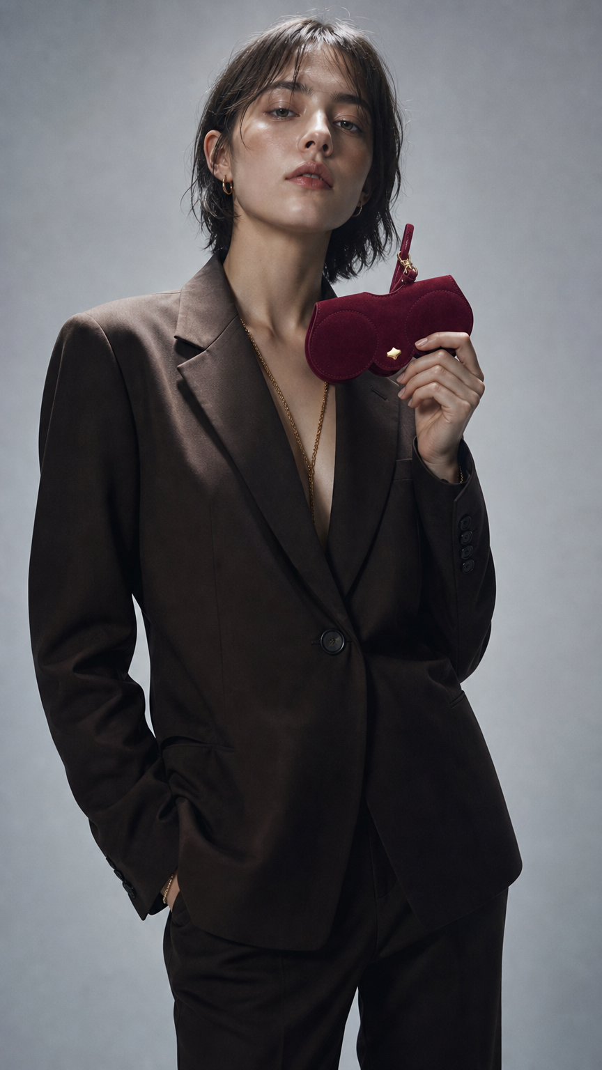 AI product shot of SunCover | Glasses case