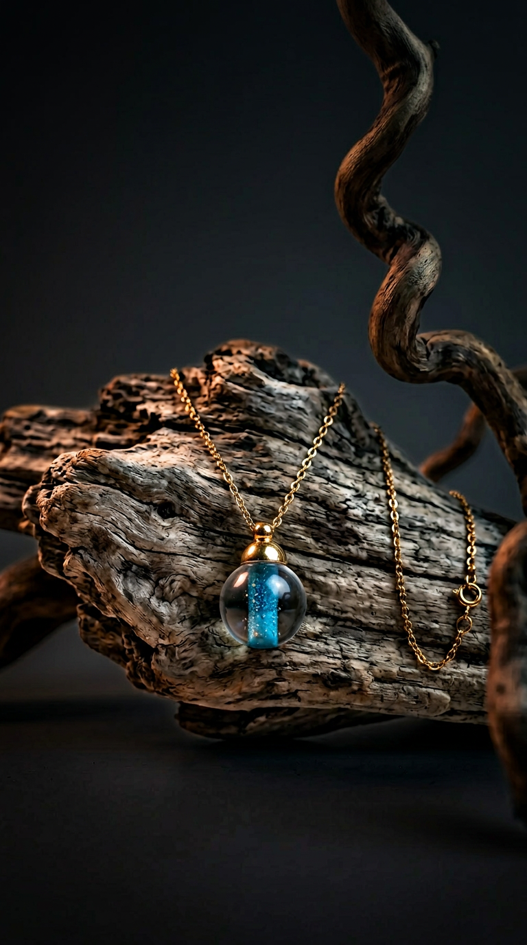 AI product shot of Drupt Hanger Blauwe Apatiet