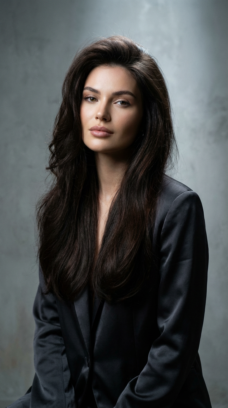 AI product shot of The Ultimate Guide to Choosing the Perfect Hair Extensions