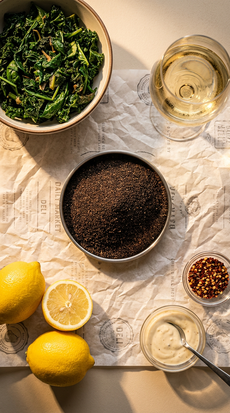 AI product shot of Bourbon Vanilla Bean Powder