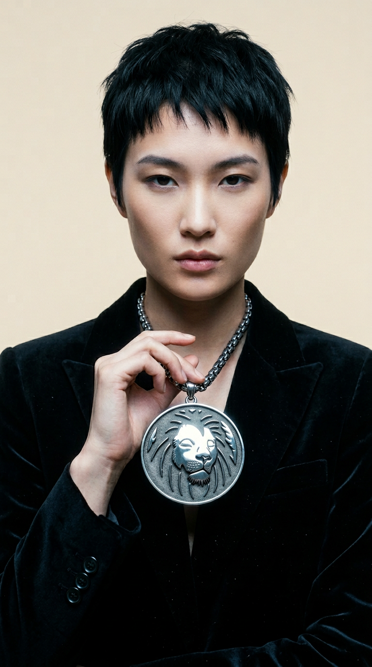 AI product shot of BlvckLionExpress