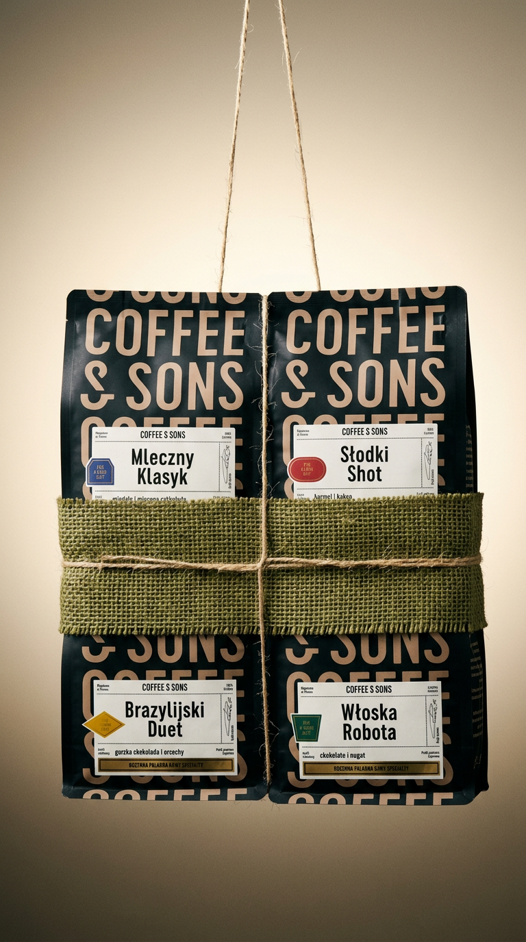 AI product shot of Zestaw startowy - mieszanki