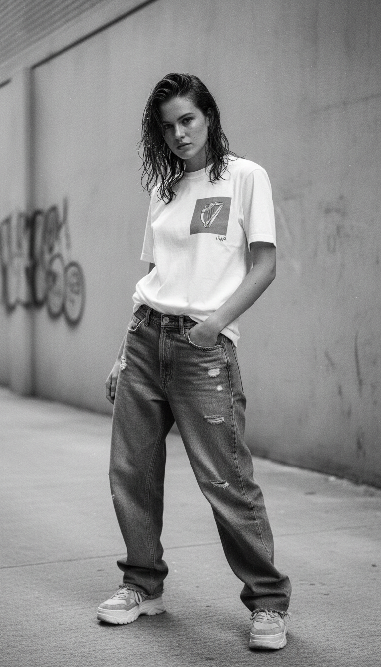 AI product shot of Tokyo Irish Clobber