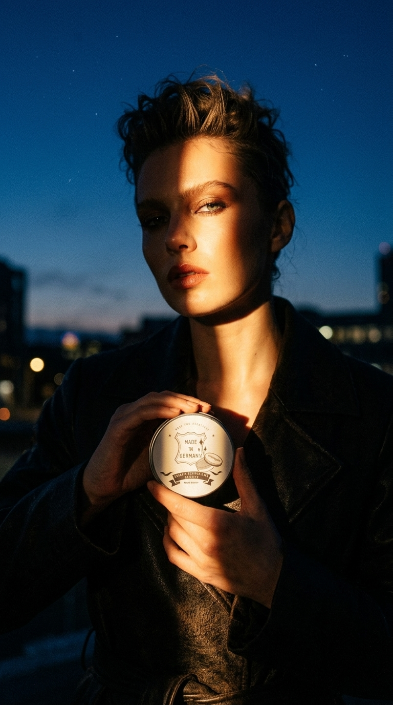 AI product shot of beewax - Organic leather care