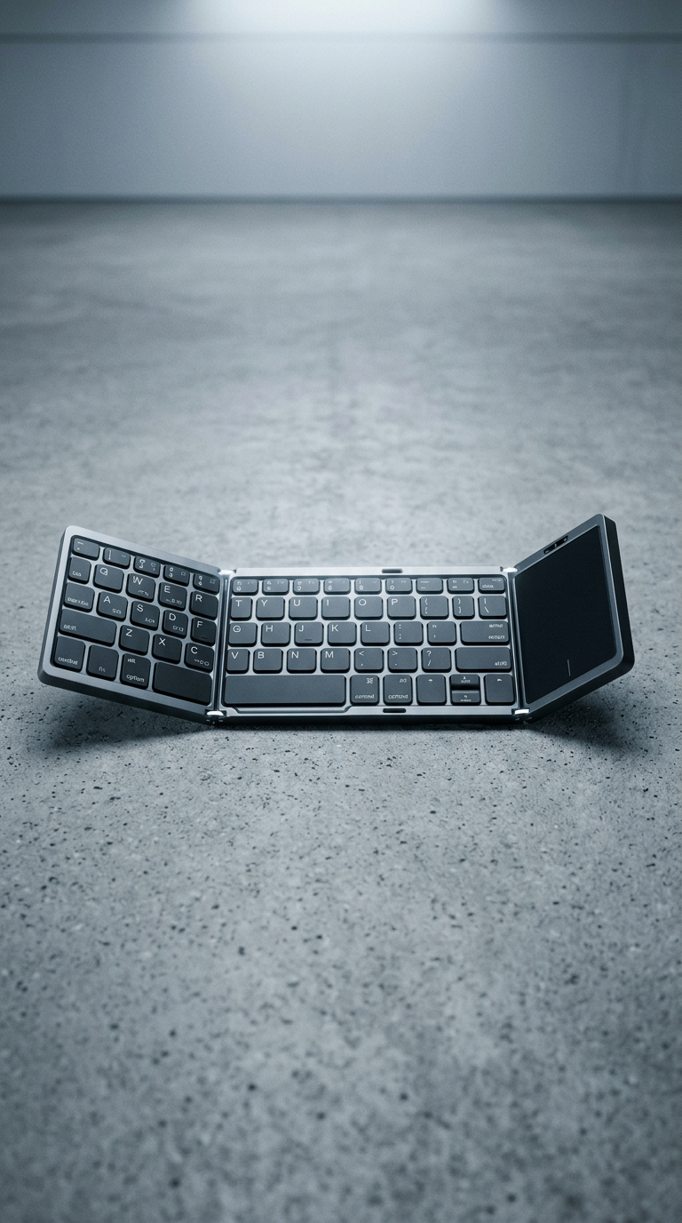 AI product shot of NÖRDIC KB-102 Bluetooth 5.0 Foldable (EN)