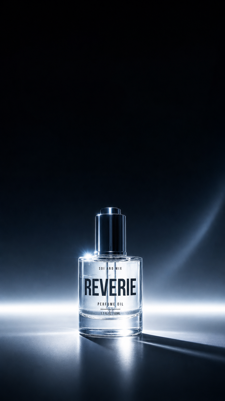 AI product shot of REVERIE (Inspired by HEURES D’ABSENCE)