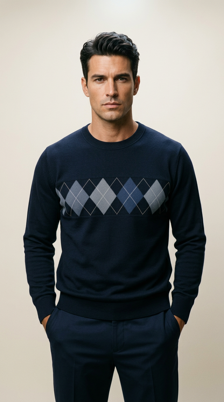 AI product shot of The Diamond Sweatshirt