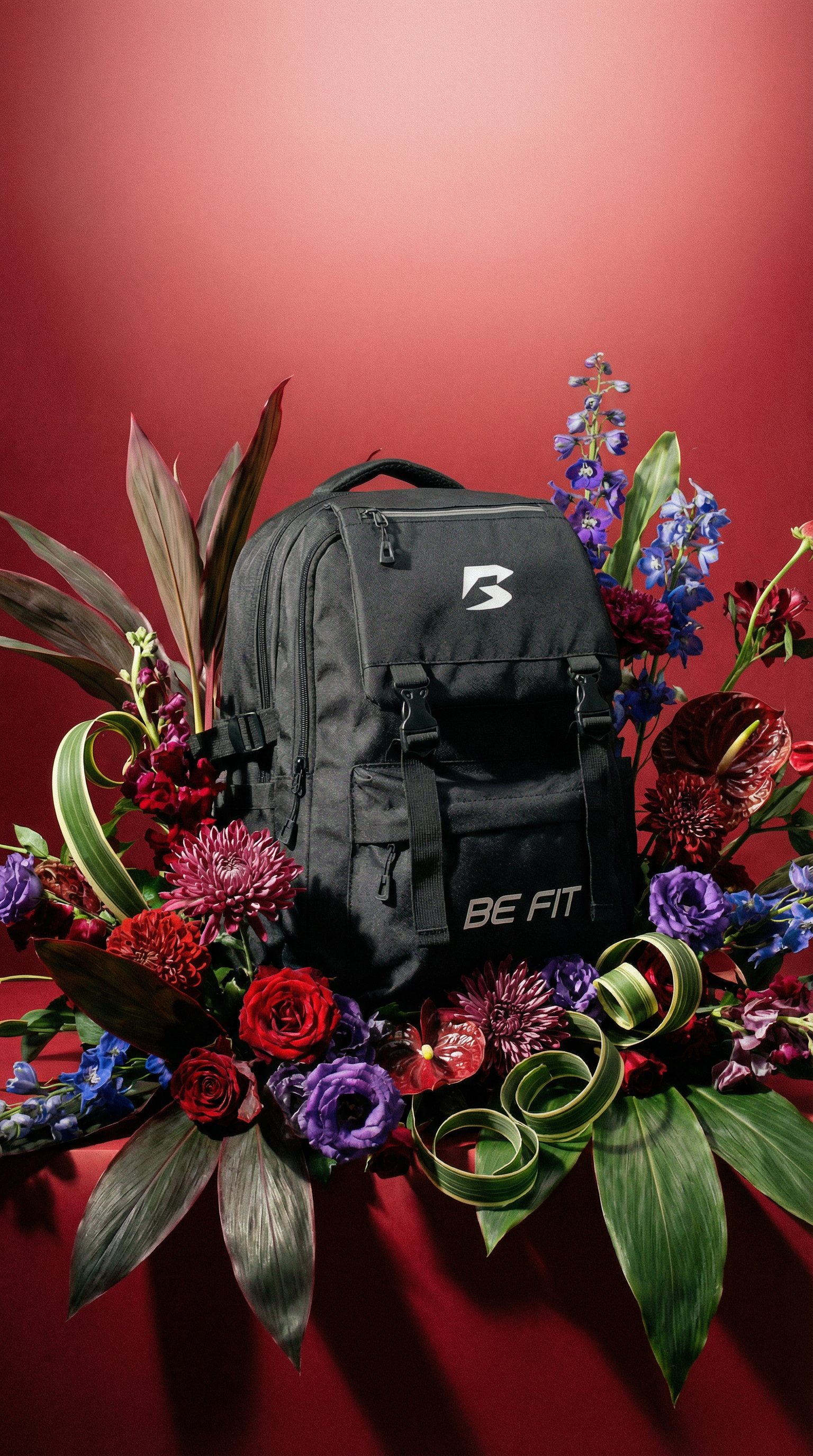 AI product shot of Motion Rugzak – Zwart