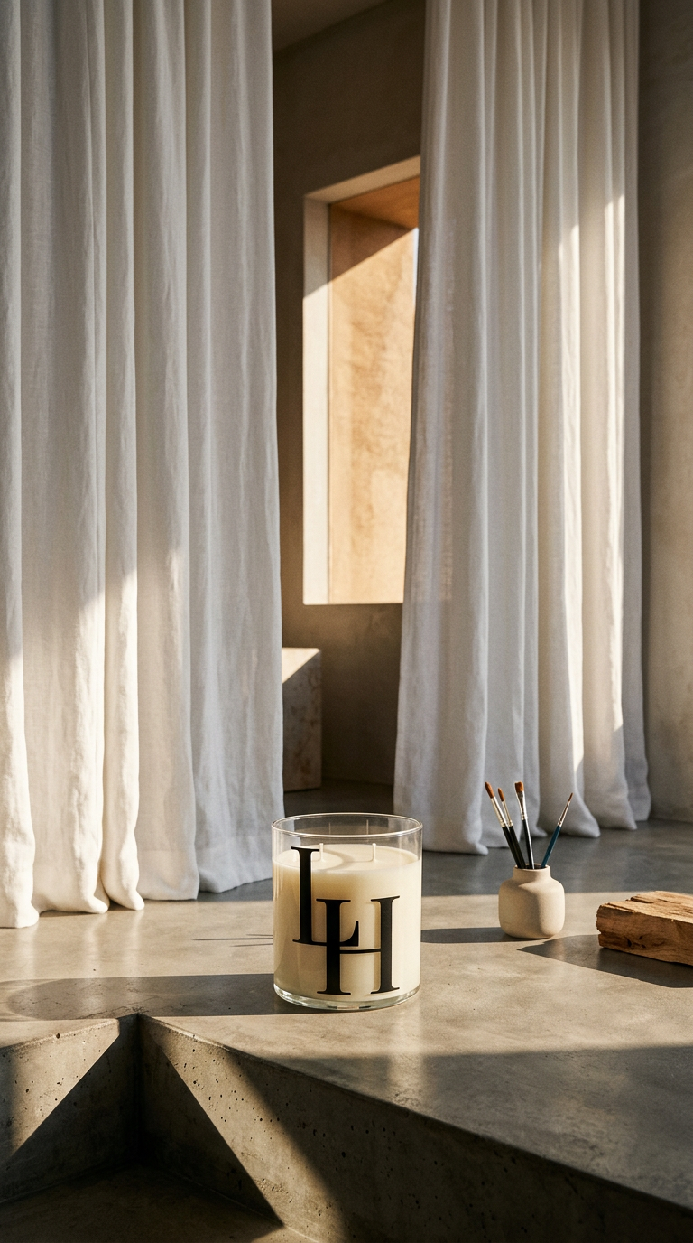 AI product shot of Citrus & Cedar