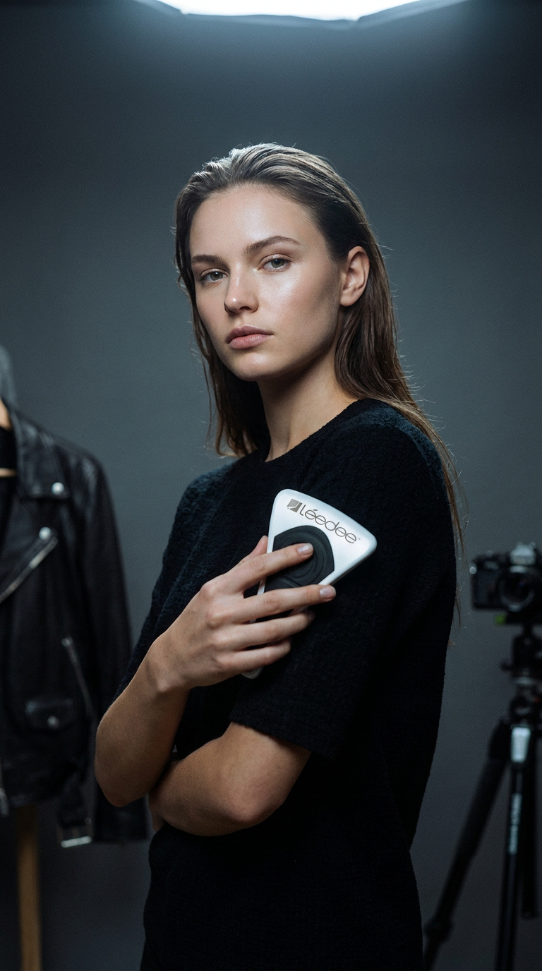 AI product shot of Léedge Exfoliator
