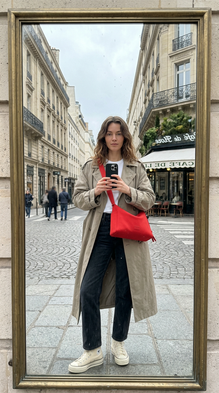 AI product shot of Rue Shoulder Bag