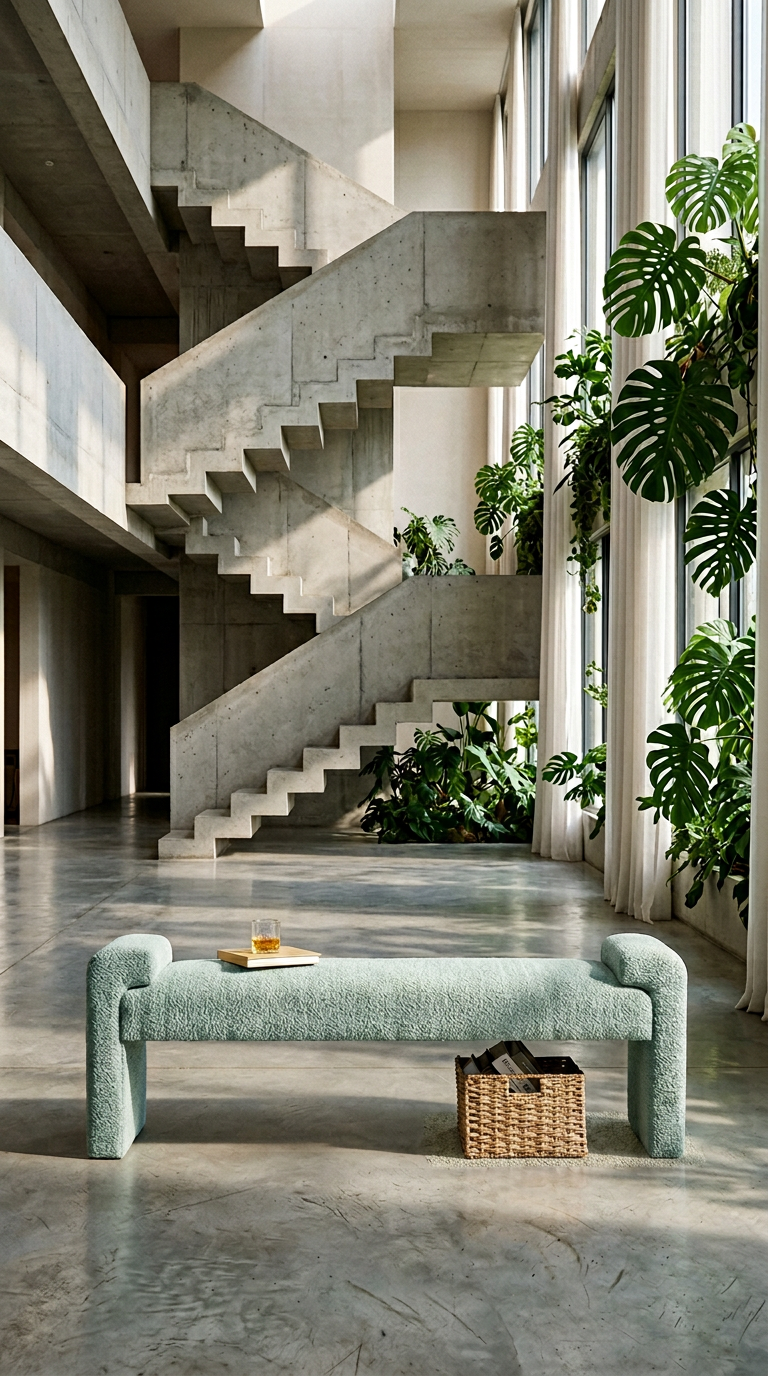 AI product shot of SoftNest Designer Bench