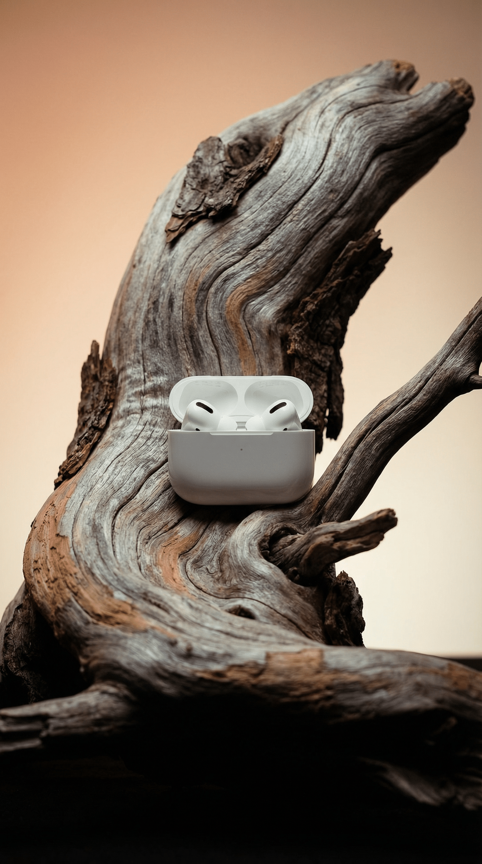 AI product shot of AirPods 4