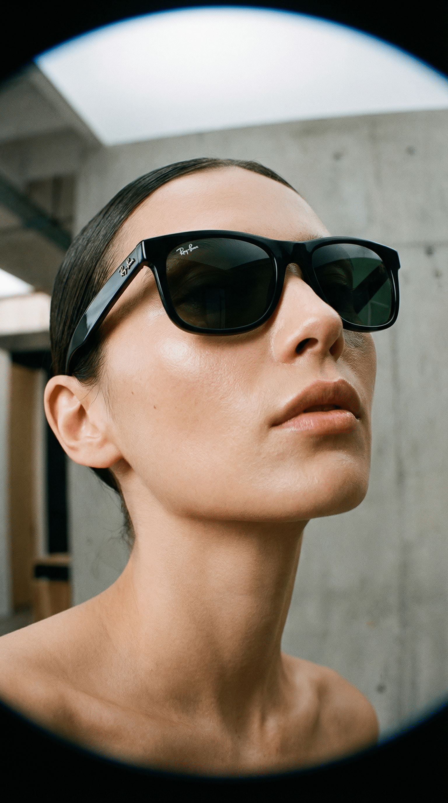 AI product shot of Ray-Ban RB9069S Justin Kids Sunglasses