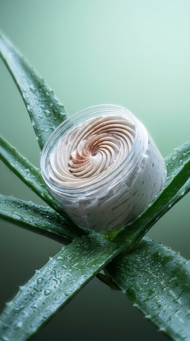 AI product shot of Island Reset Whipped Body Butter